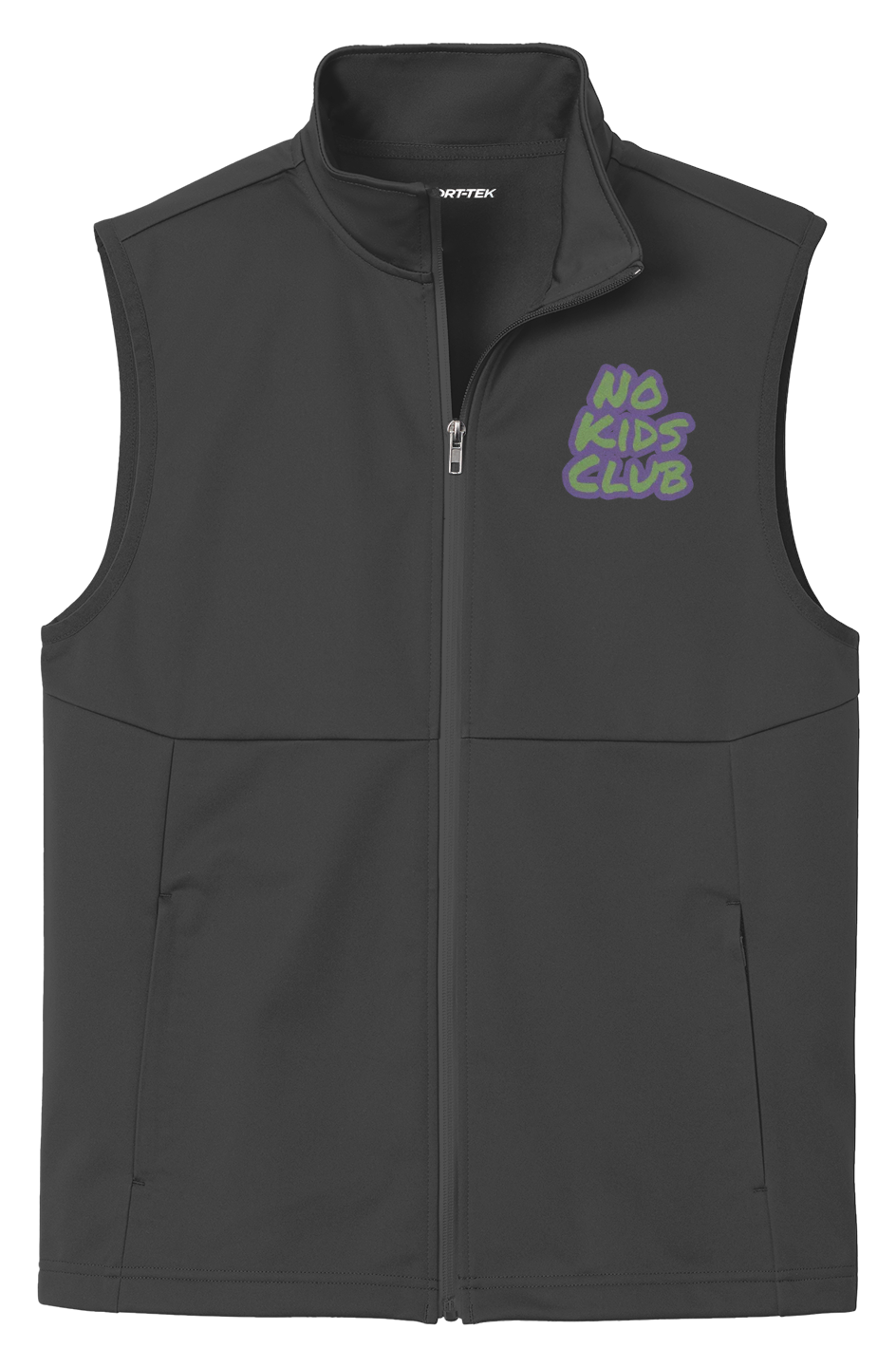 Country Club Soft Shell Vest – No Kids Club